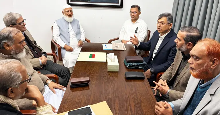 তারেক রহমানের সঙ্গে ডা. শফিকুর রহমানের সাক্ষাৎ